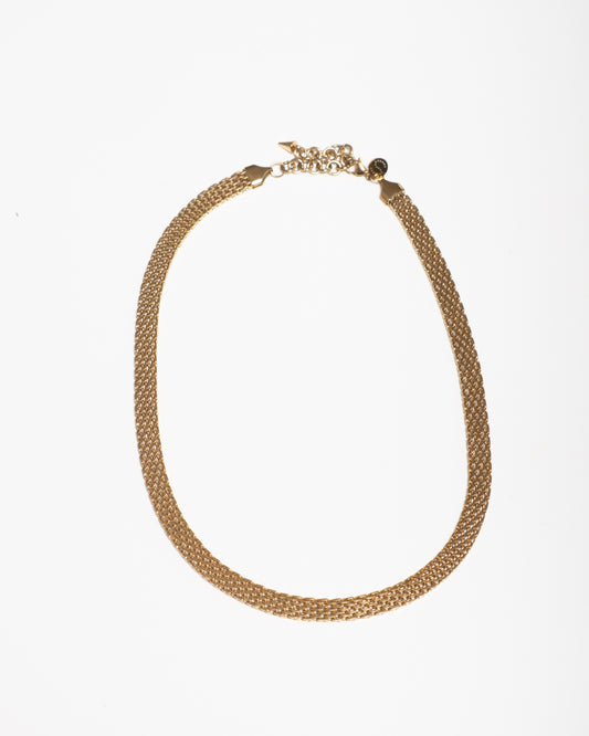 Silk and Steel Gold Chain
