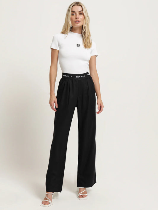 Ena Pelly Maya Soft Tailored Pants , Size 6