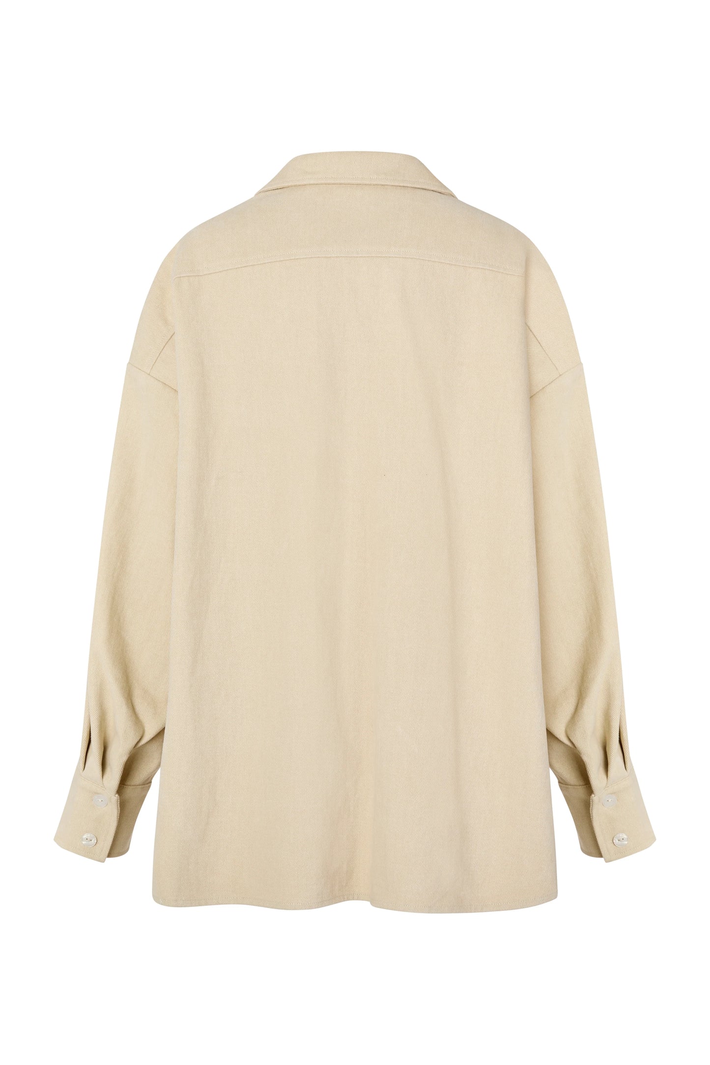 Elce Swim Billie canvas shirt - ecru, size XS/S