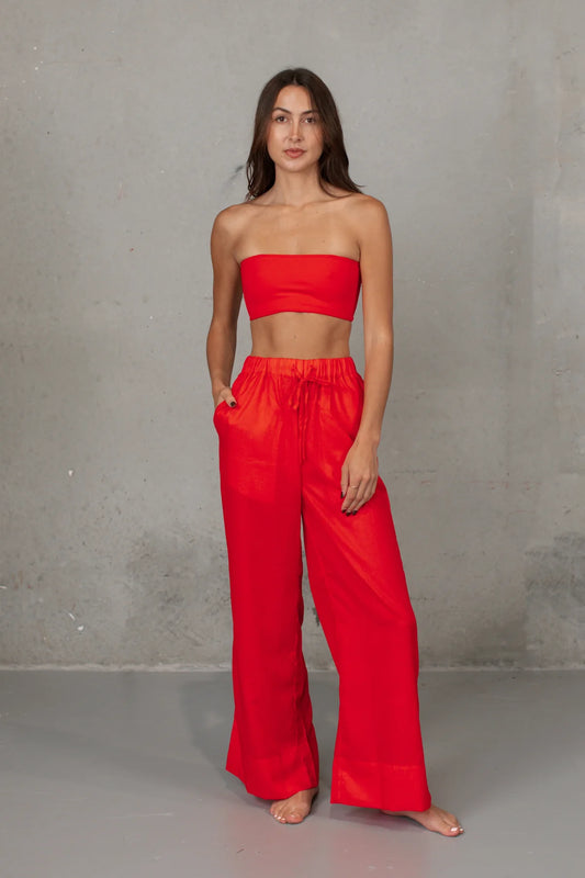 Solsea Red Pant, size XS