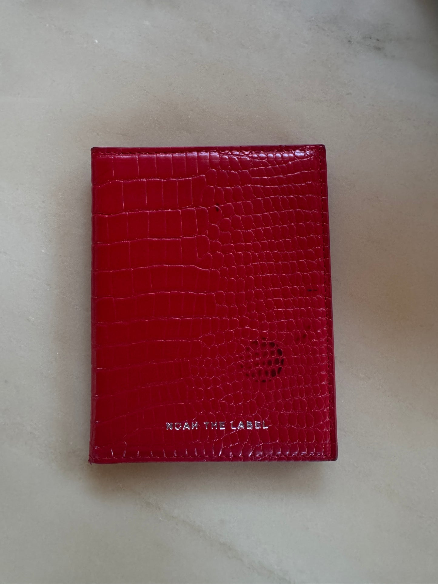 Noah red wallet - marked ( see images )