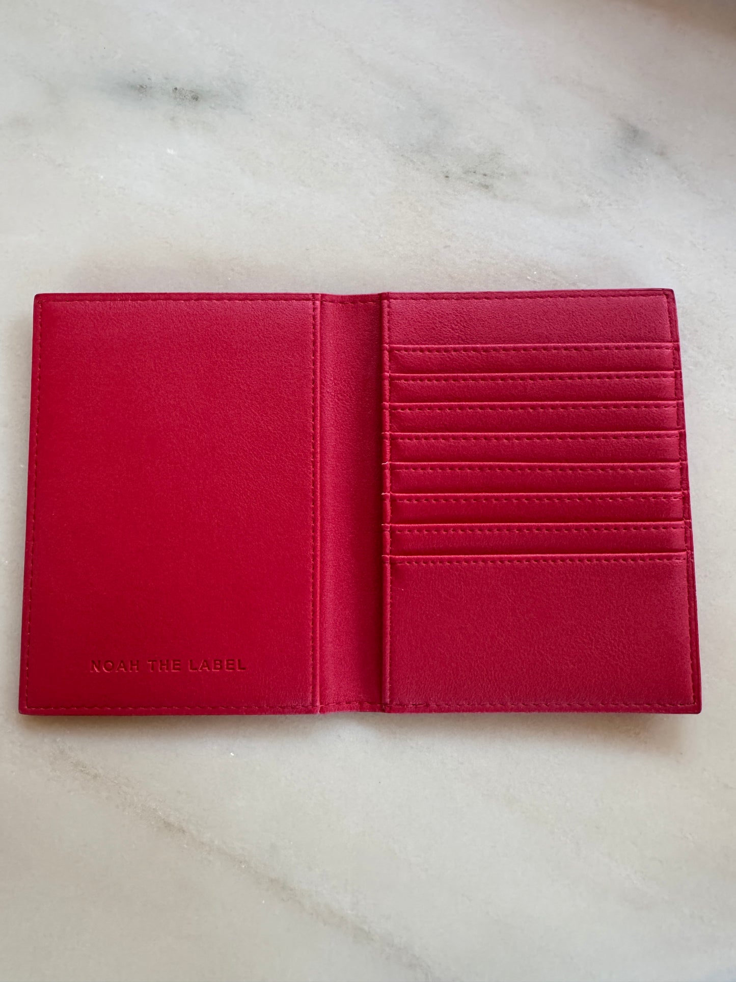 Noah red wallet - marked ( see images )