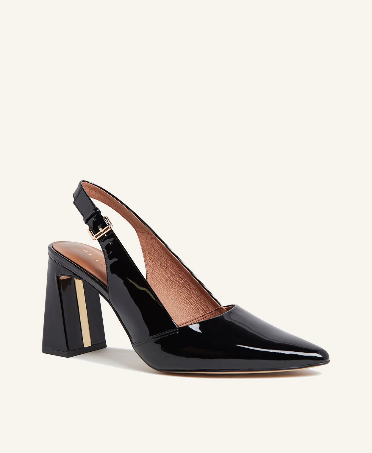 Mi Piaci Marley Slingback Heel Black Size 38