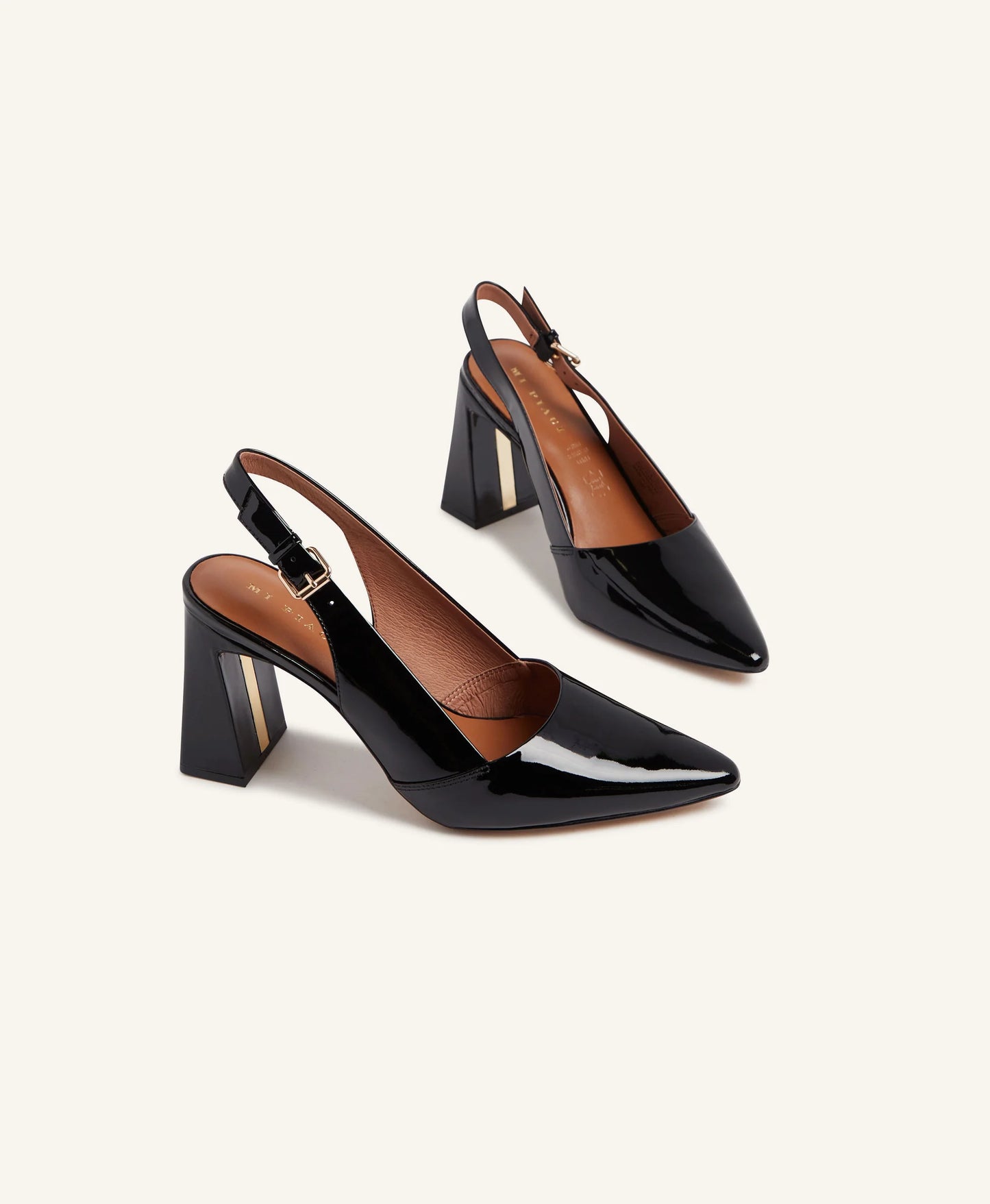 Mi Piaci Marley Slingback Heel Black Size 38