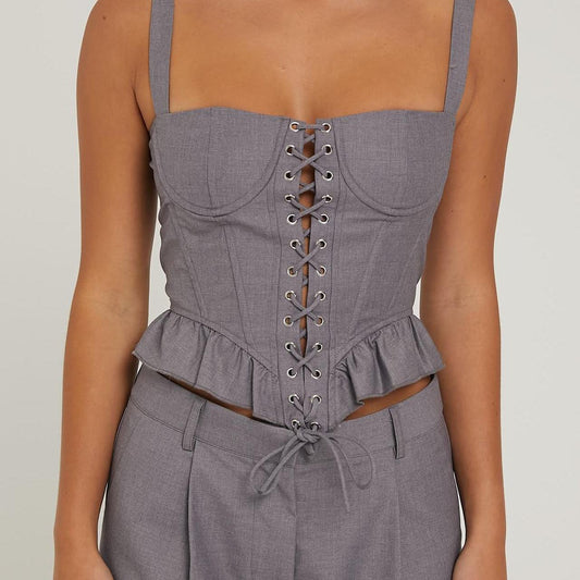 Lioness Cuatro Corset - Slate XS