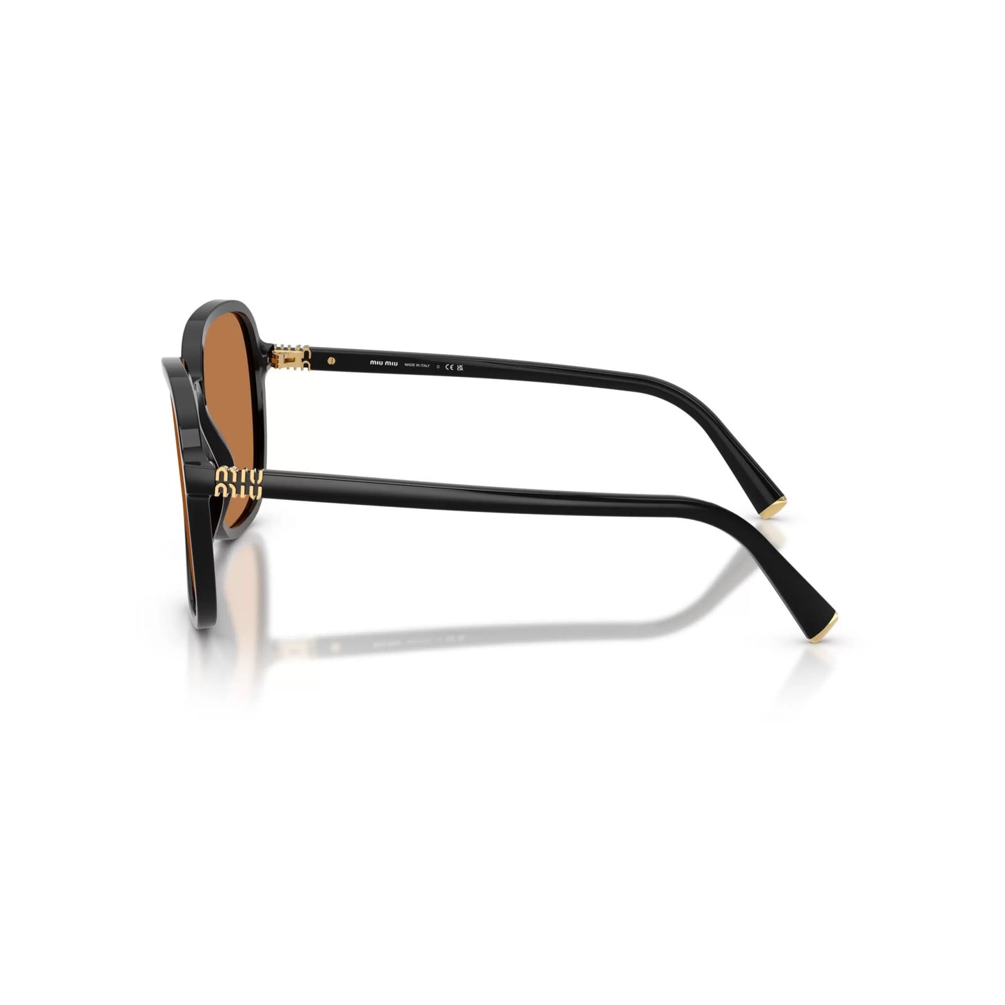 Miu Miu B01s 16k90q 58 Black Brown, brand new