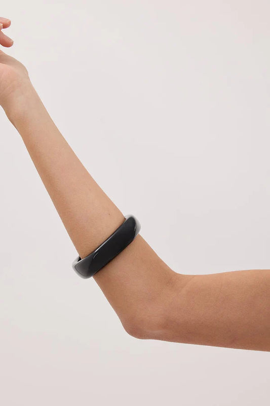 Noah Black Bangle x 2