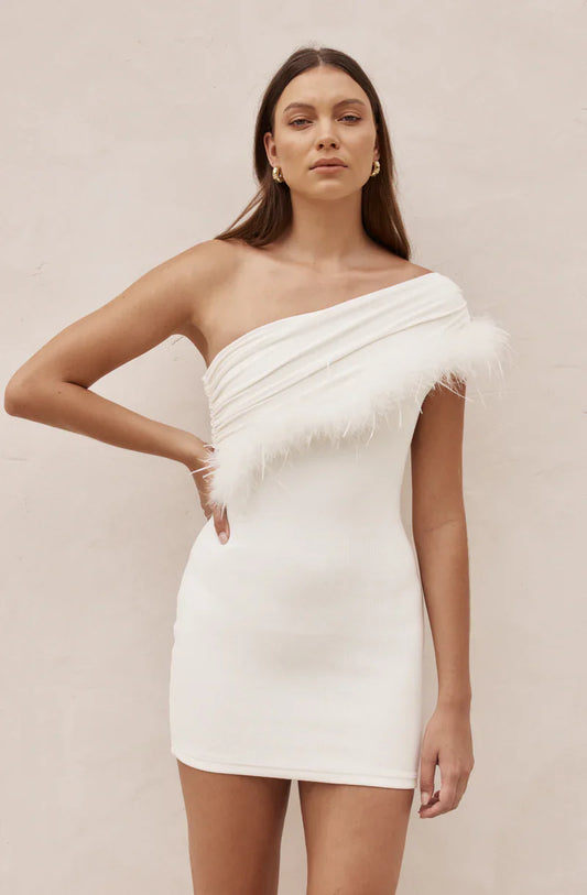 Johanson THE MOMENT MINI DRESS WHITE, size XS