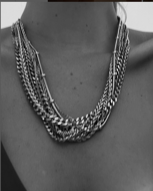 Silk and Steel St Tropez / Necklace / Gold