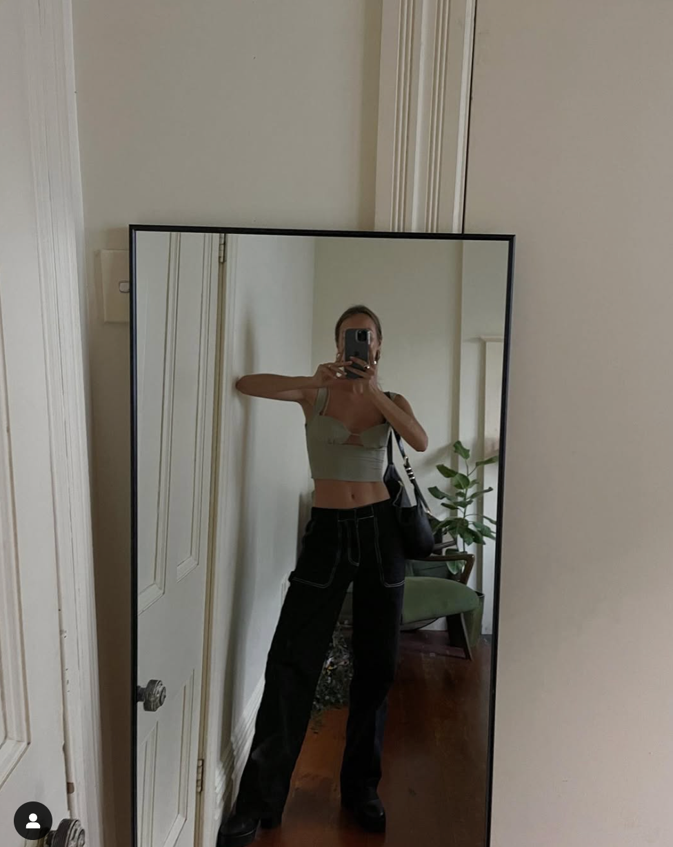 Lioness Sage Crop, size XS