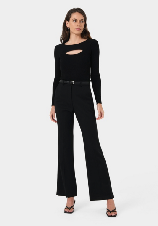 Forecast Clover Flare Leg Pants, Size 6