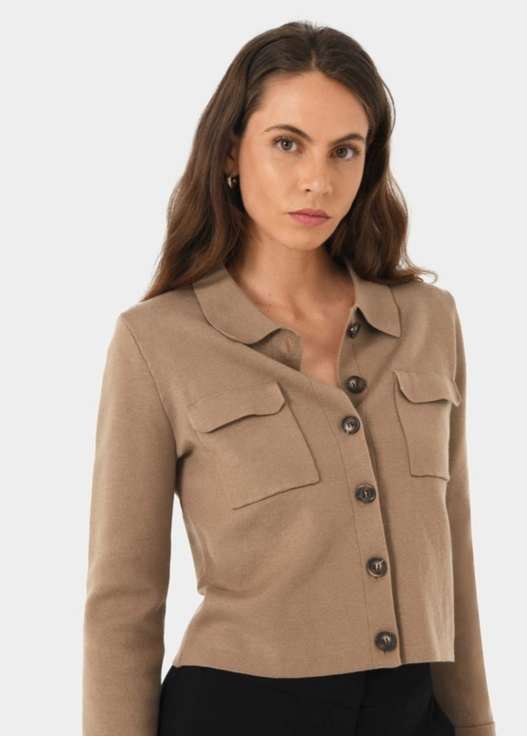 Forcast Willow Collar Cardigan, size S