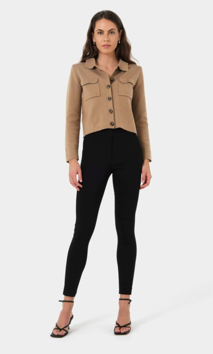 Forcast Willow Collar Cardigan, size S