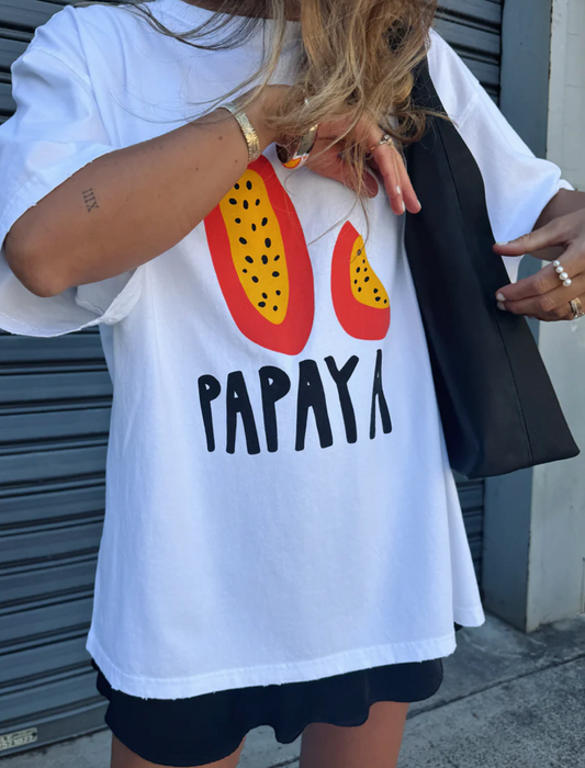 Luna Lane Papaya Tee, size S