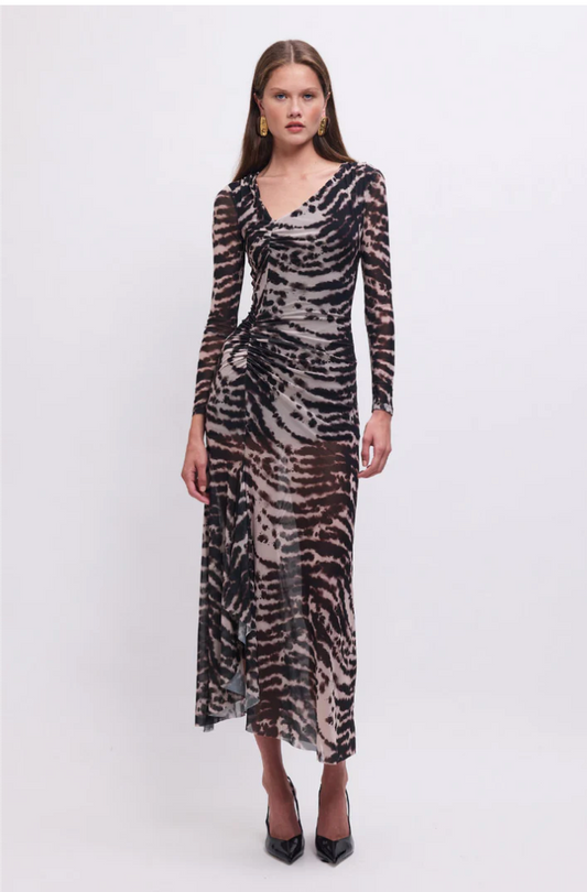 Suboo Alexis Long Sleeve Maxi Dress, size XS
