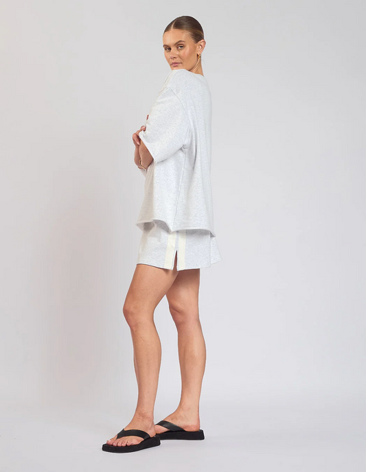 Luna Lane Maya Mini Skirt - Light grey, size XS/S