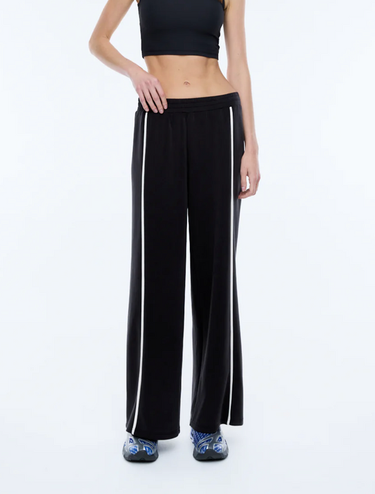 Ena Pelley Mia Relaxed Pant - Vintage black size, 6