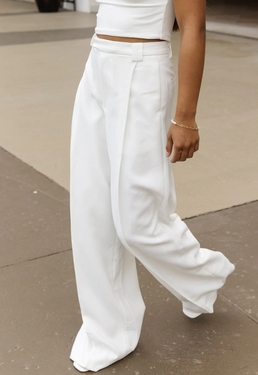 Bayse Rossi Pant - White, size 6