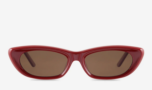 Status Anxiety Sidelines Sunglasses - Cherry