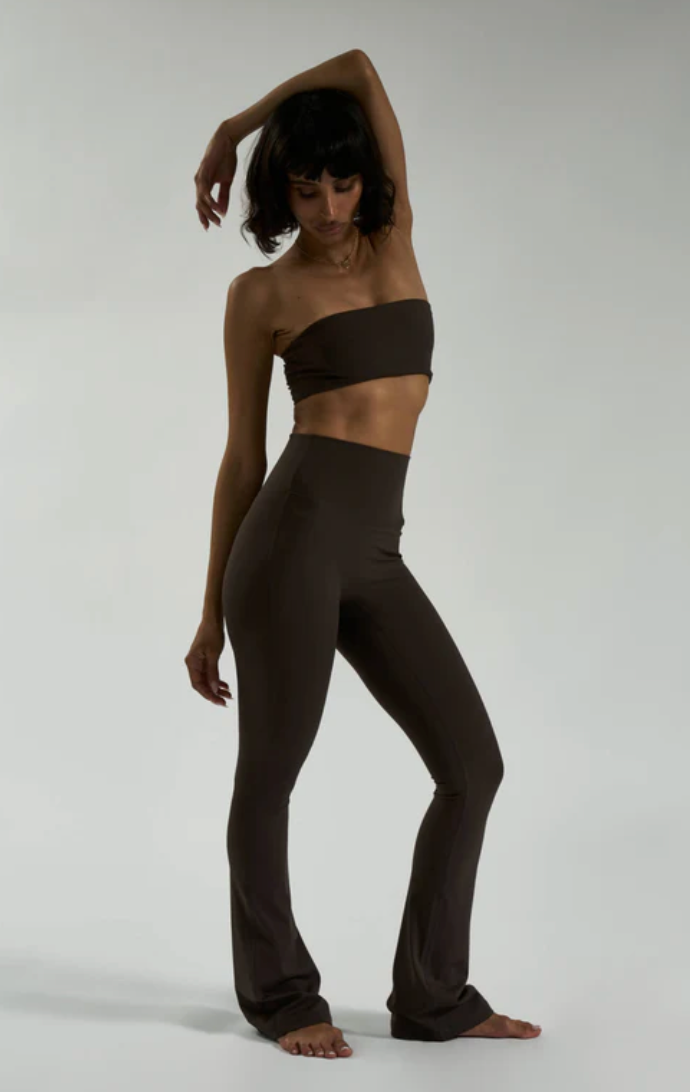 All things golden The Sculpt™ Bandeau - Espresso - size S