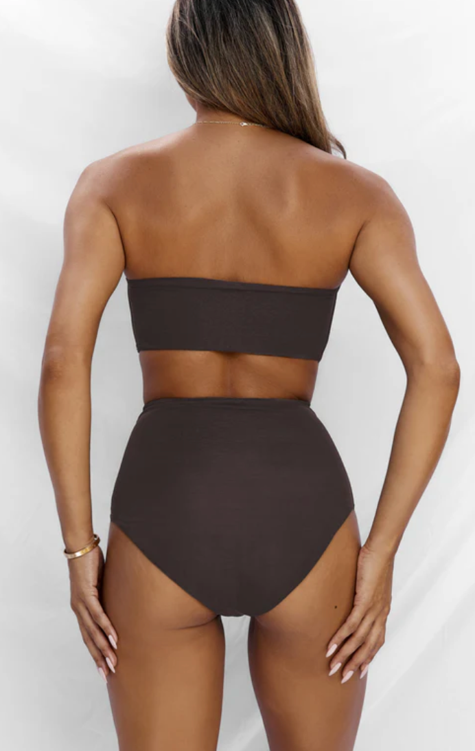 All Things Golden Basic Bloomers - Espresso Mesh, size XS
