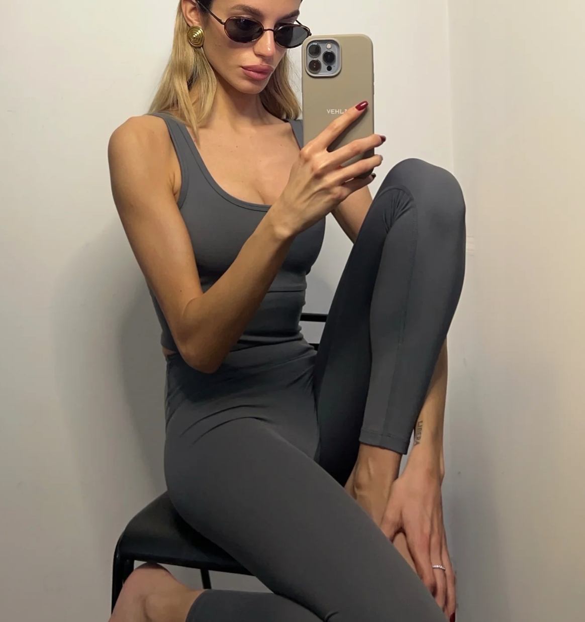 Vehla leggings - Smoke, size S
