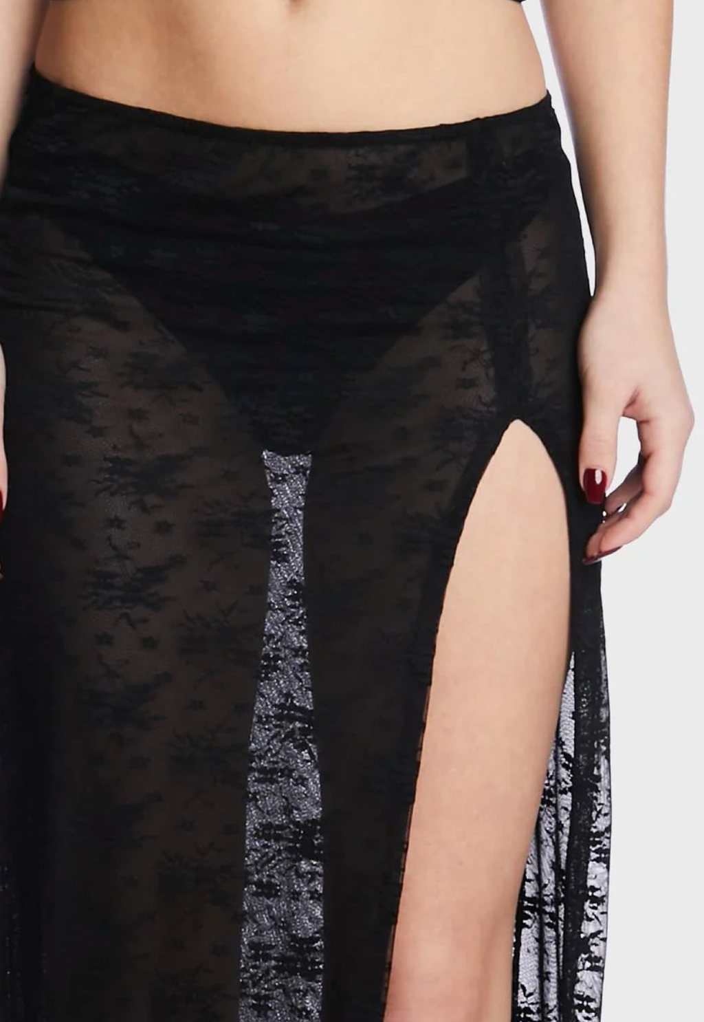 Lioness Uno Sheer Maxi Skirt - size XS