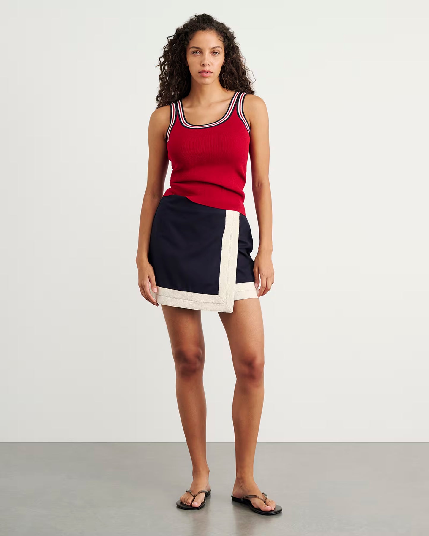 JAG Lydia Stripe Knit Tank, size 6