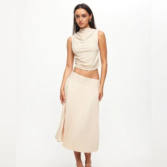 Lioness Sydney Pleat Skirt, and matching top, Size XS